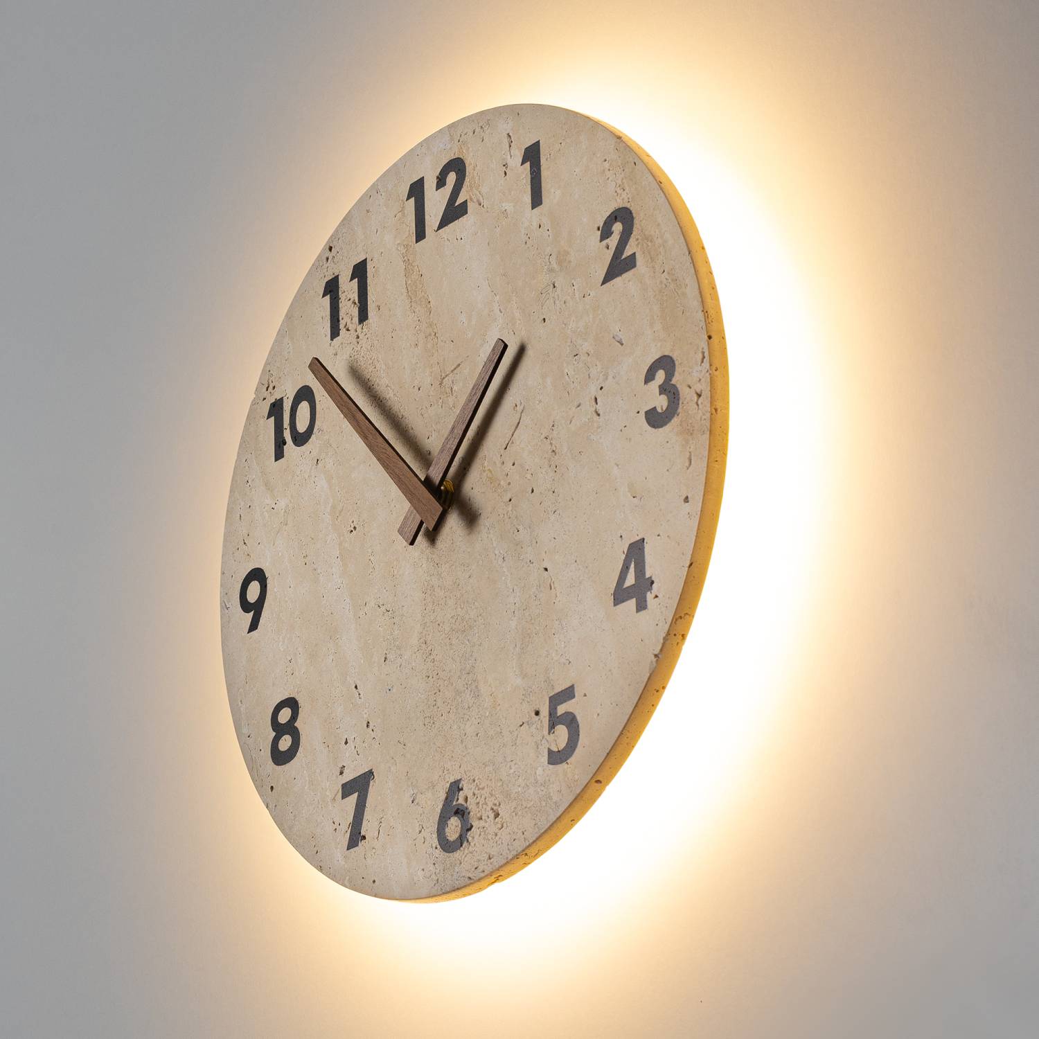 Светильник настенный с часами Citilux Mares CL246016