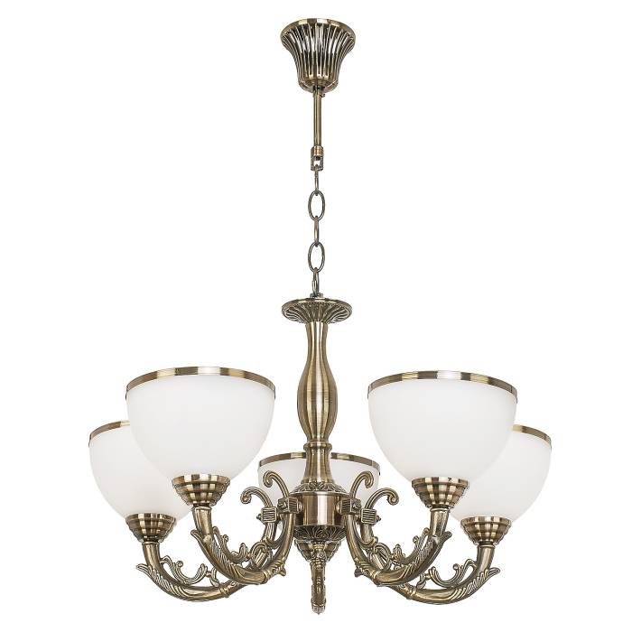 Подвесная люстра ЭкономСвет 72702 72702/5AB WT