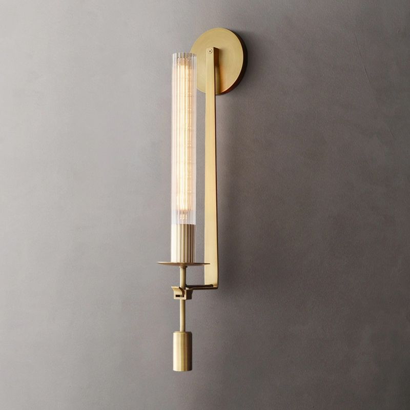Настенное бра Delight Collection Wall lamp MT8615-1W antique brass
