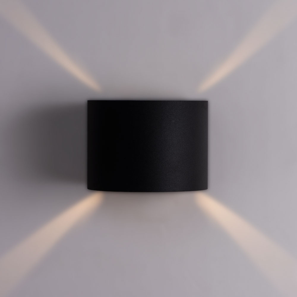 Уличный LED настенный светильник Arte Lamp Rullo A1415AL-1BK