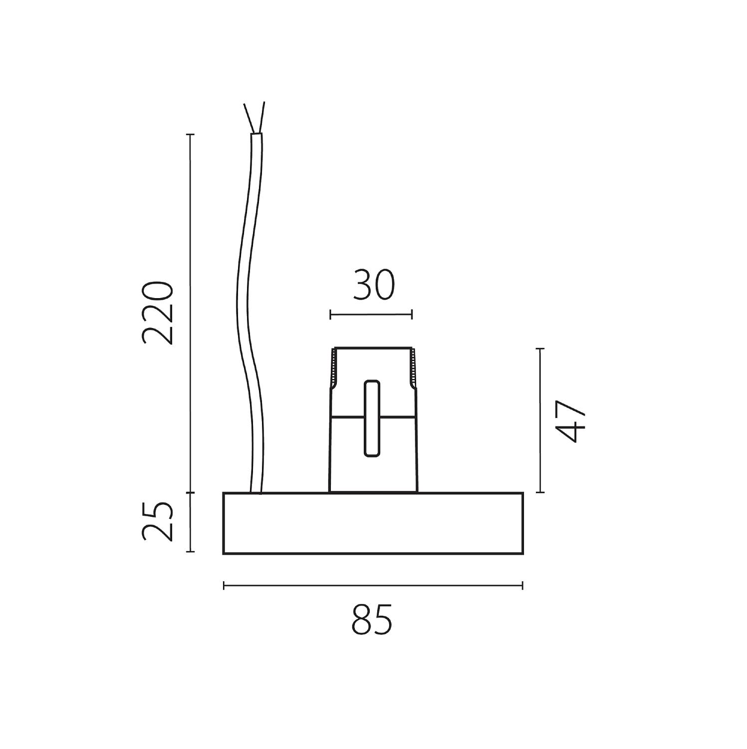 Блок питания 48V на шинопровод к 210ххх/270ххх 100W Lightstar Due Hermes 510217