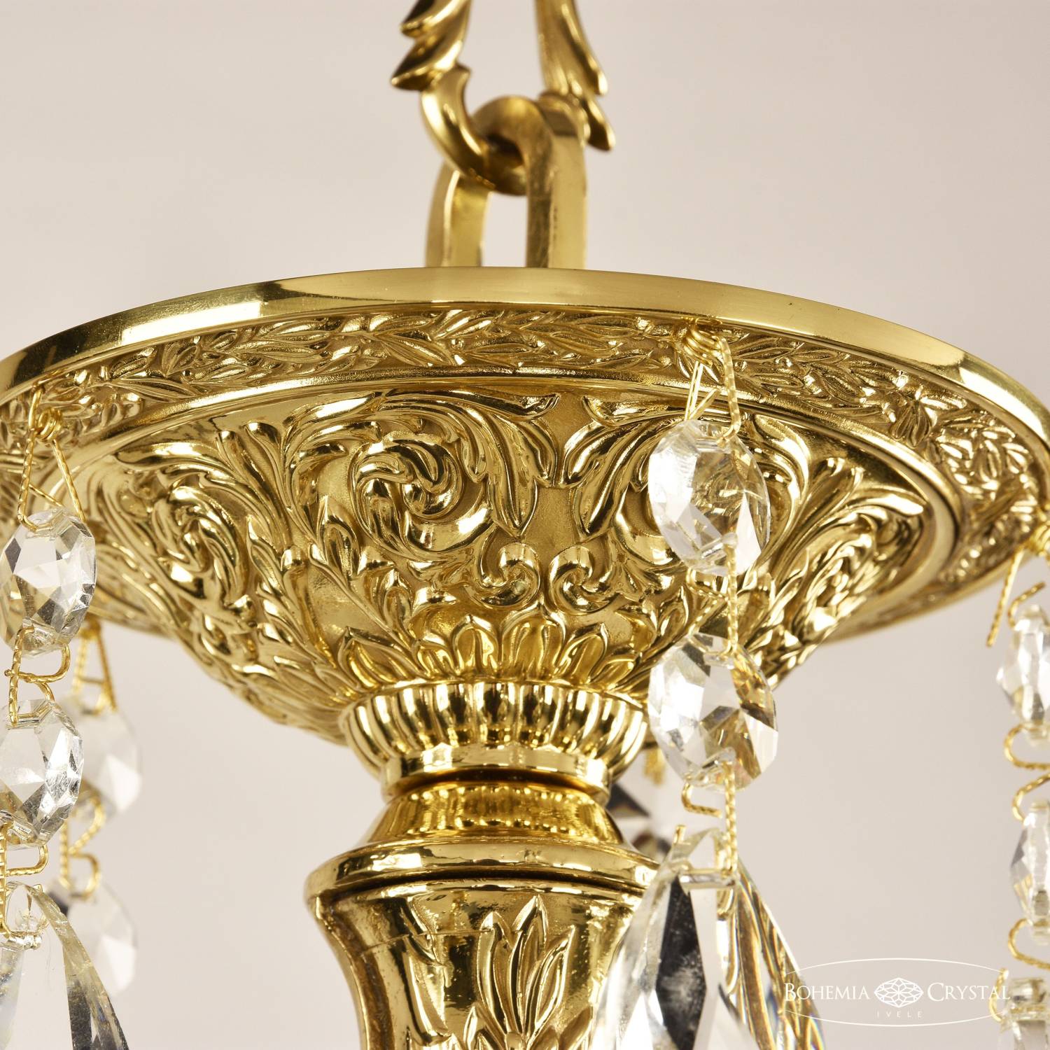 Подвесная хрустальная люстра 7101 Bohemia 71401/5/175 A G FA10S