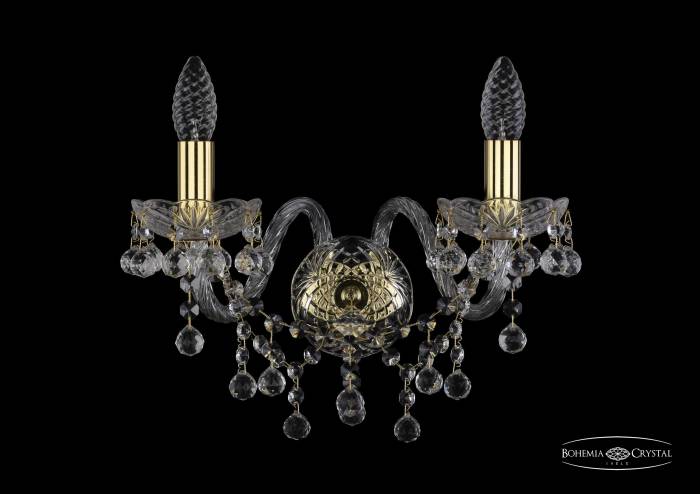 Настенное бра Bohemia 1409 1409B/2/160/G