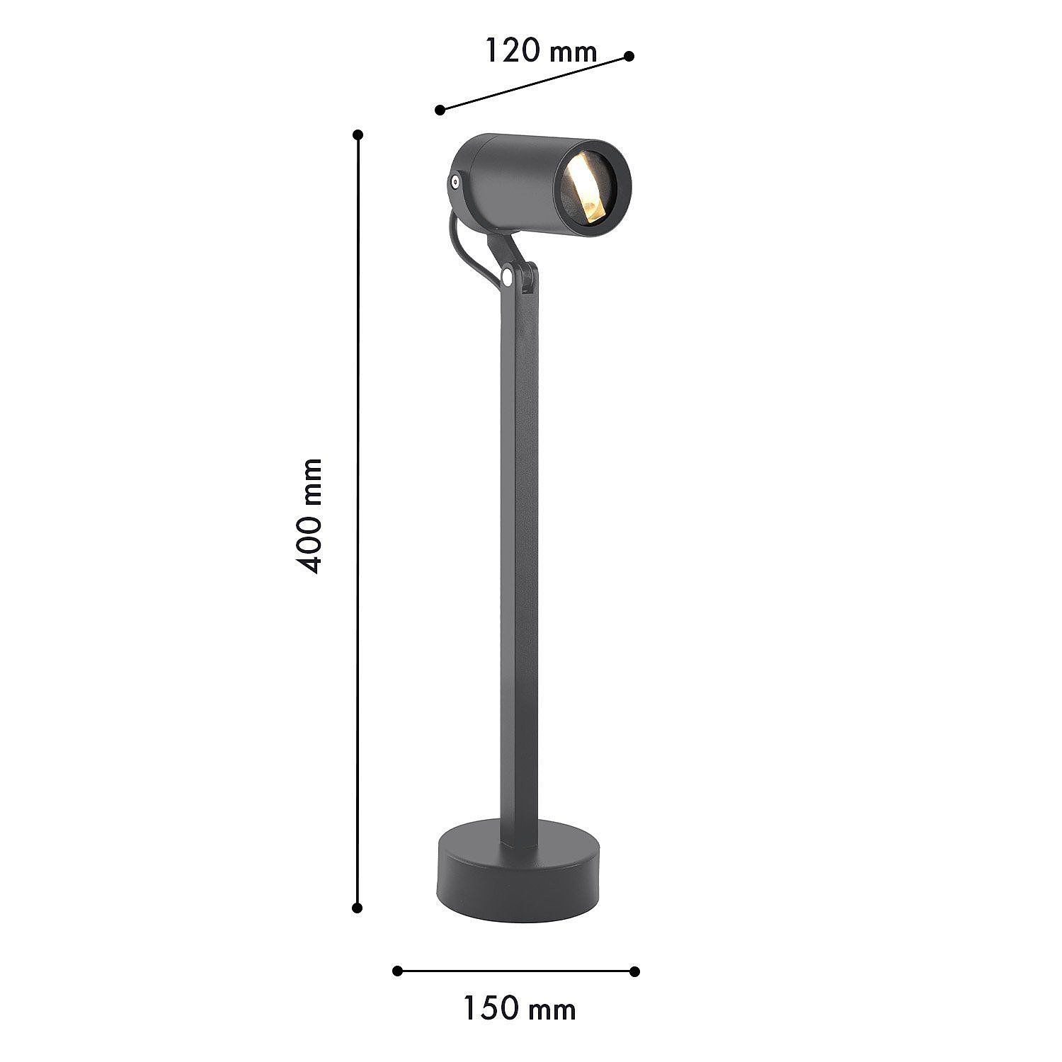 Уличный наземный светильник Favourite Slit 4807-1T