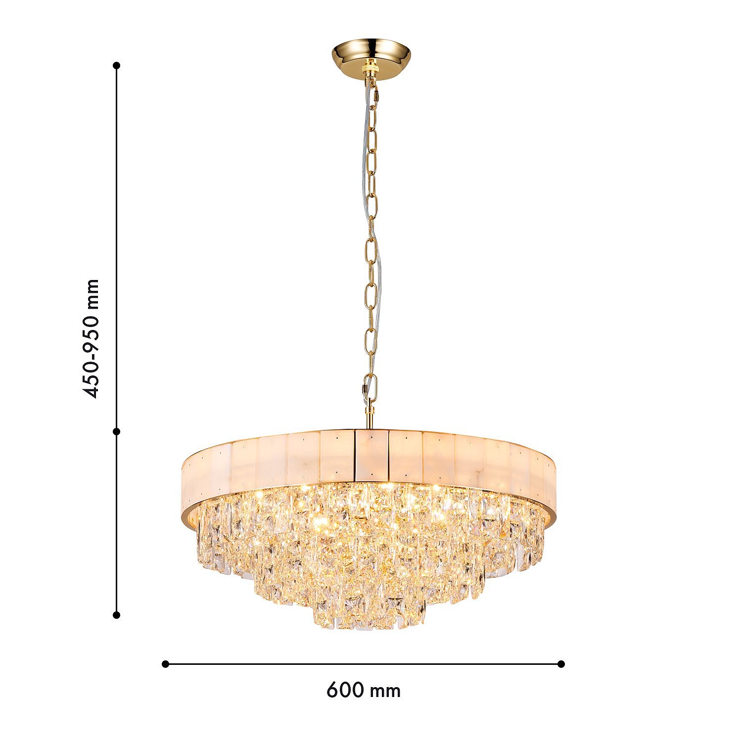 Подвесная люстра Favourite Raffinato 4783-12P