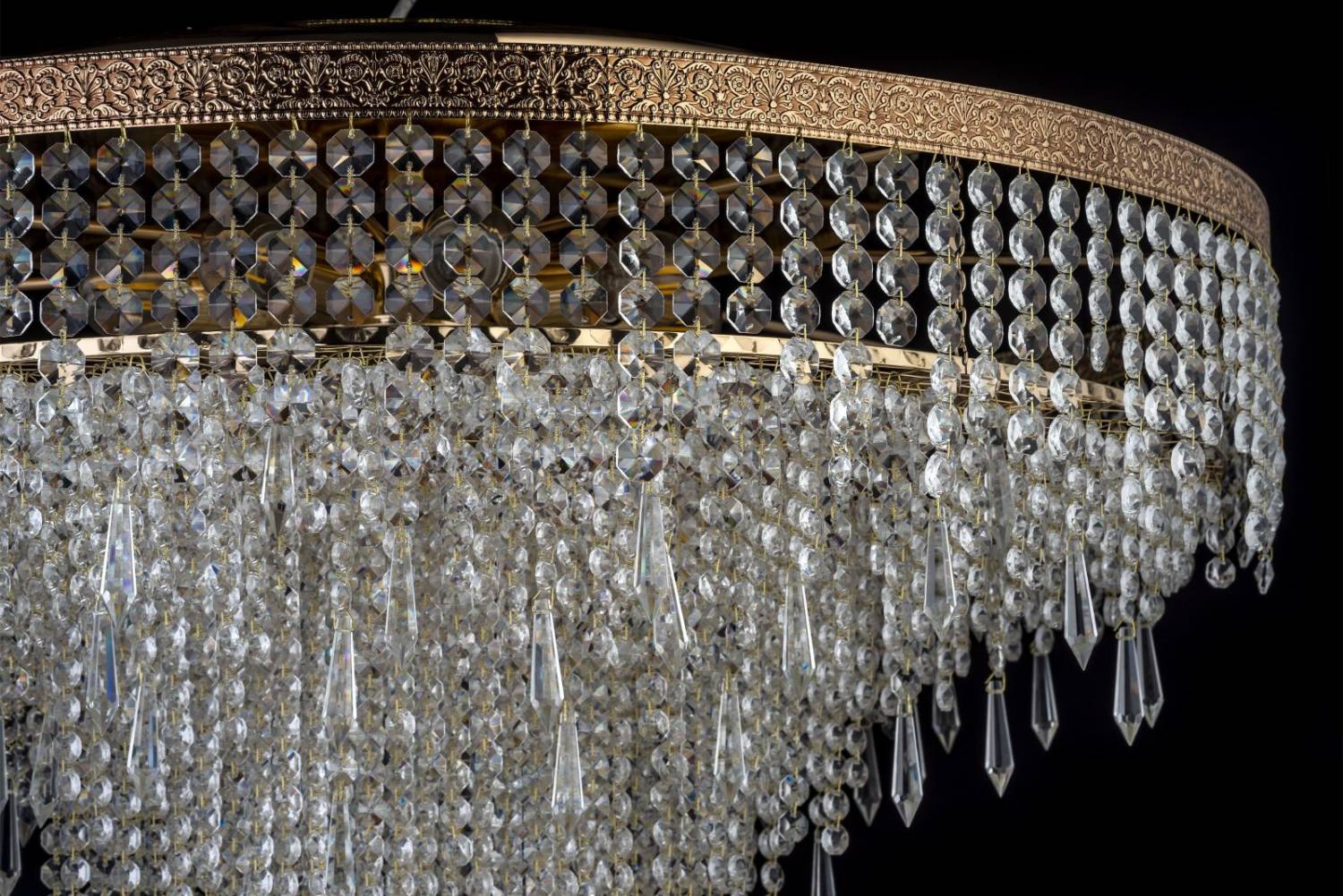 Потолочная люстра Arti Lampadari Santa Gold Santa E 1.8.80.601 G