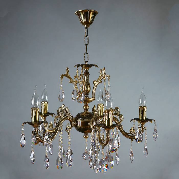 Подвесная люстра Ambiente Granada 2118/5 PB Tear drop