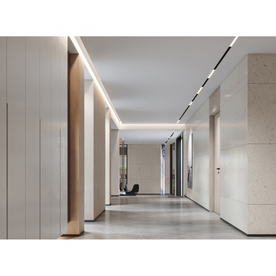 Трековый светильник ILedex VISION48/22 4822-001-L300-12W-110DG-3000K-BK