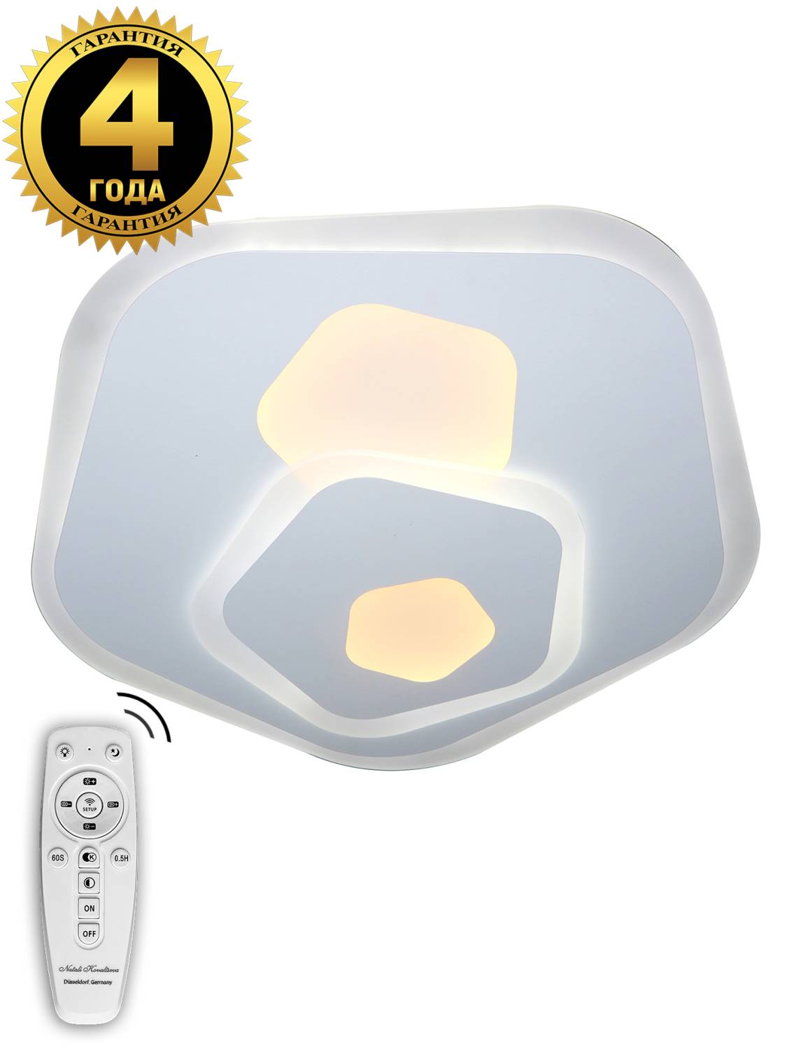 Потолочная светодиодная люстра LED Lamps Natali Kovaltseva LED LAMPS 3876