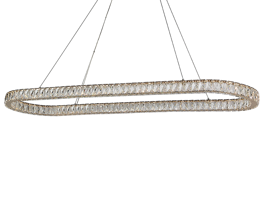 Подвесная люстра Newport Krista 8580/140 C oval gold