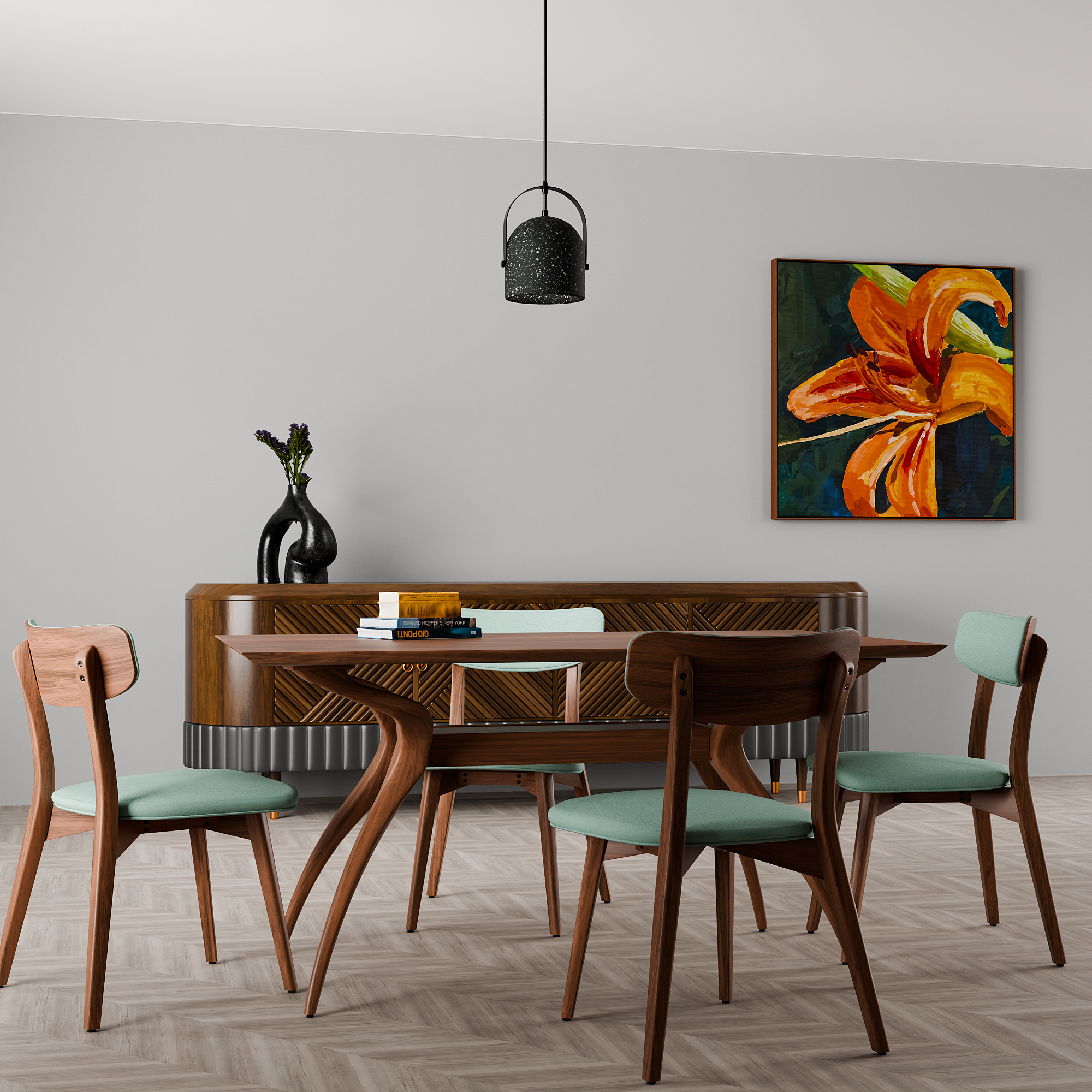 Светильник подвесной LIGHTERA Bolivar LE146L-30B