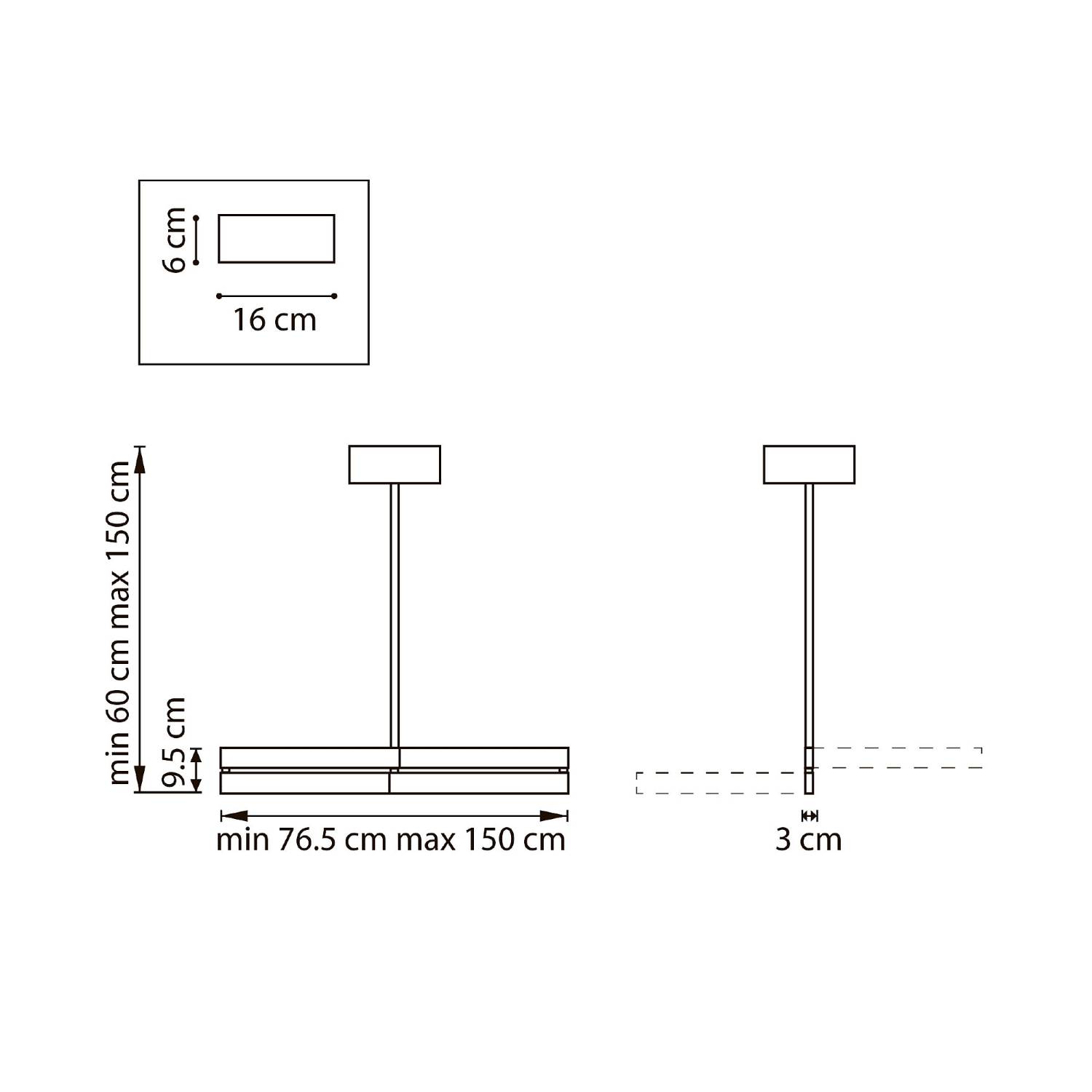 Люстра на штанге Lightstar Dive 740147