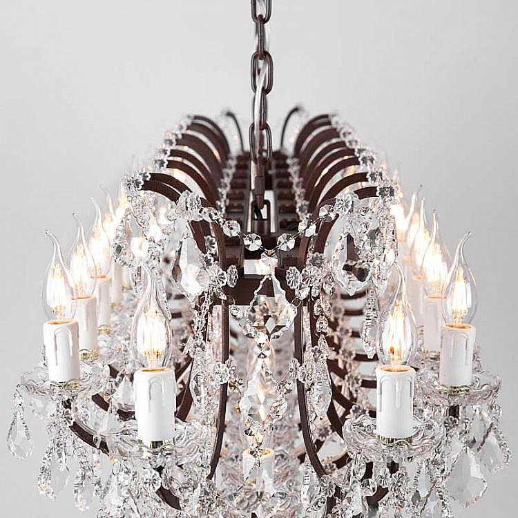 Подвесная хрустальная люстра Rococo L'Arte Luce Luxury L27903