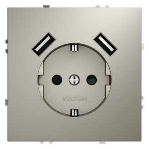 Розетка (Кашемир) Voltum Voltum S70 VLS040403