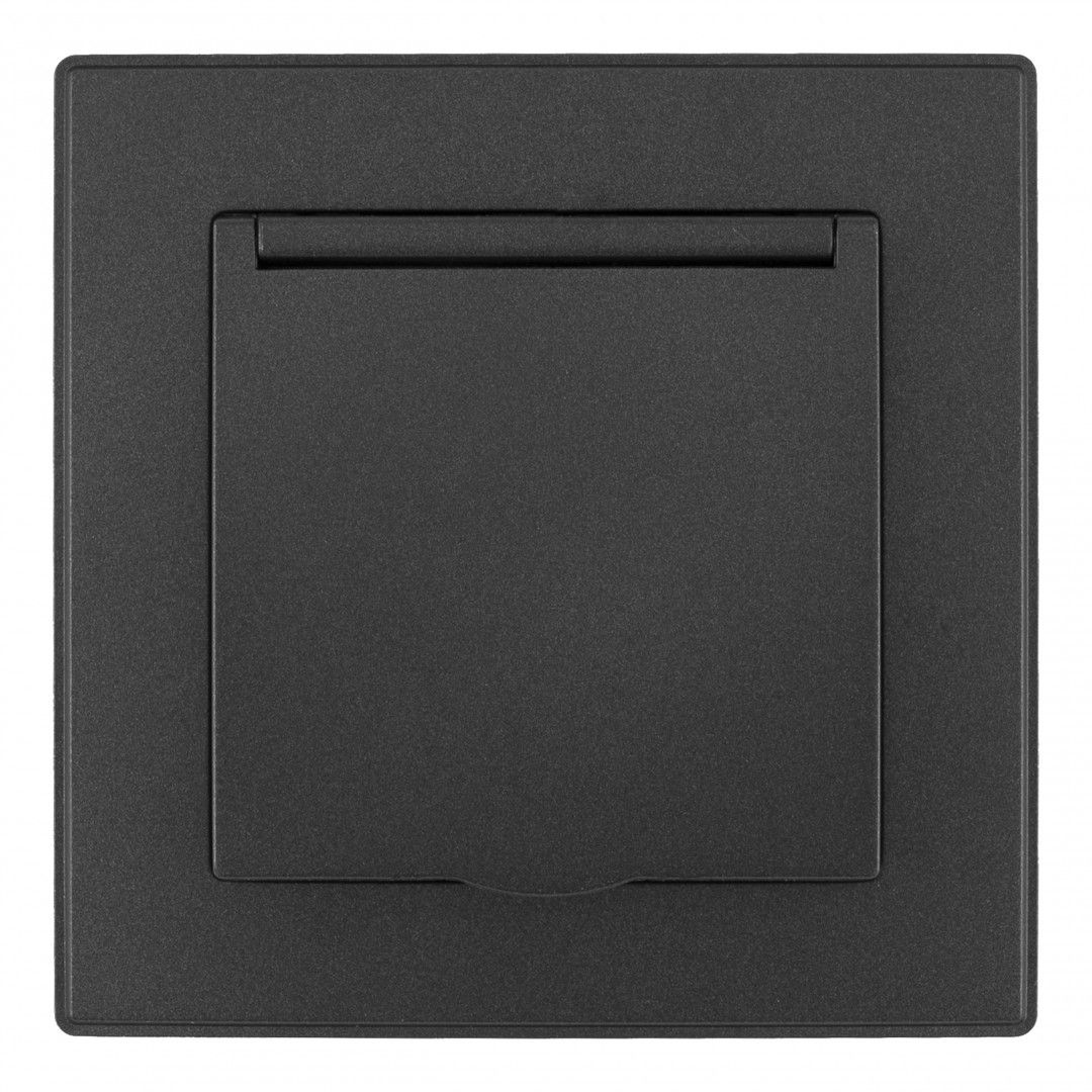 Розетка Arte Milano Set06-1 SET06-1-41-1 black