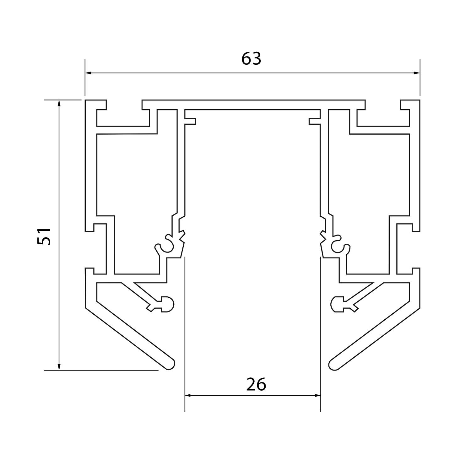 Шинопровод ST Luce Skyline 220 ST046.419.02