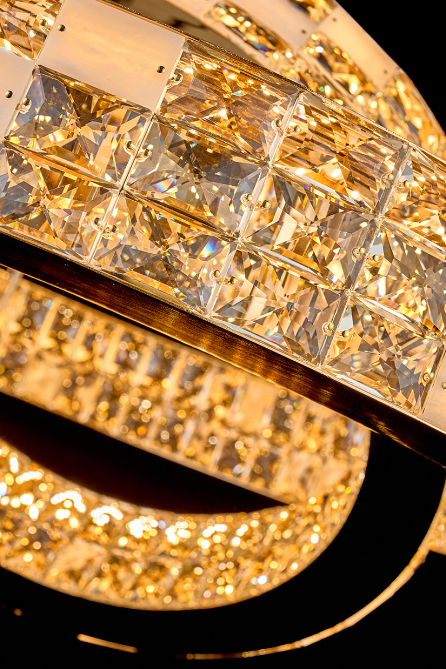 Подвесная люстра LEON Celine LE3010/800-2K GD