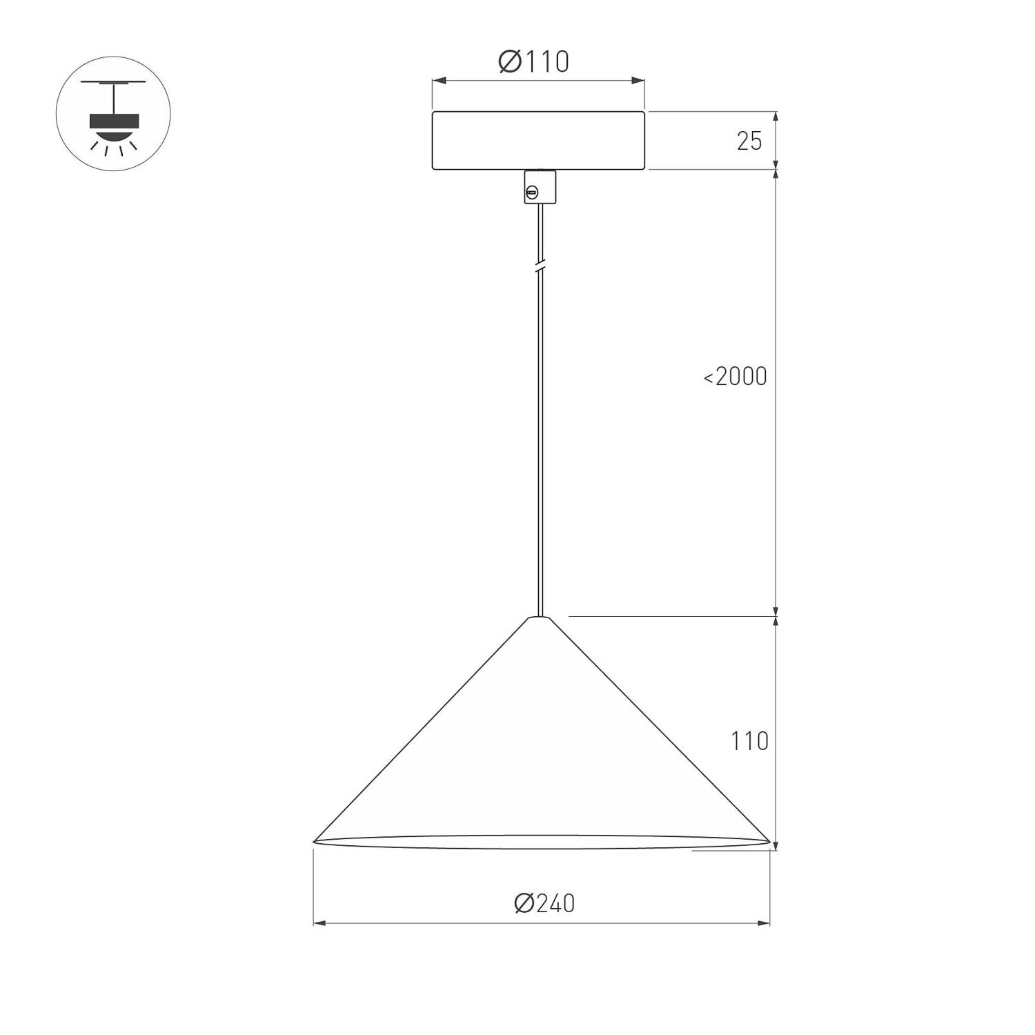 Встраиваемый светильник Arlight Makoto 057209