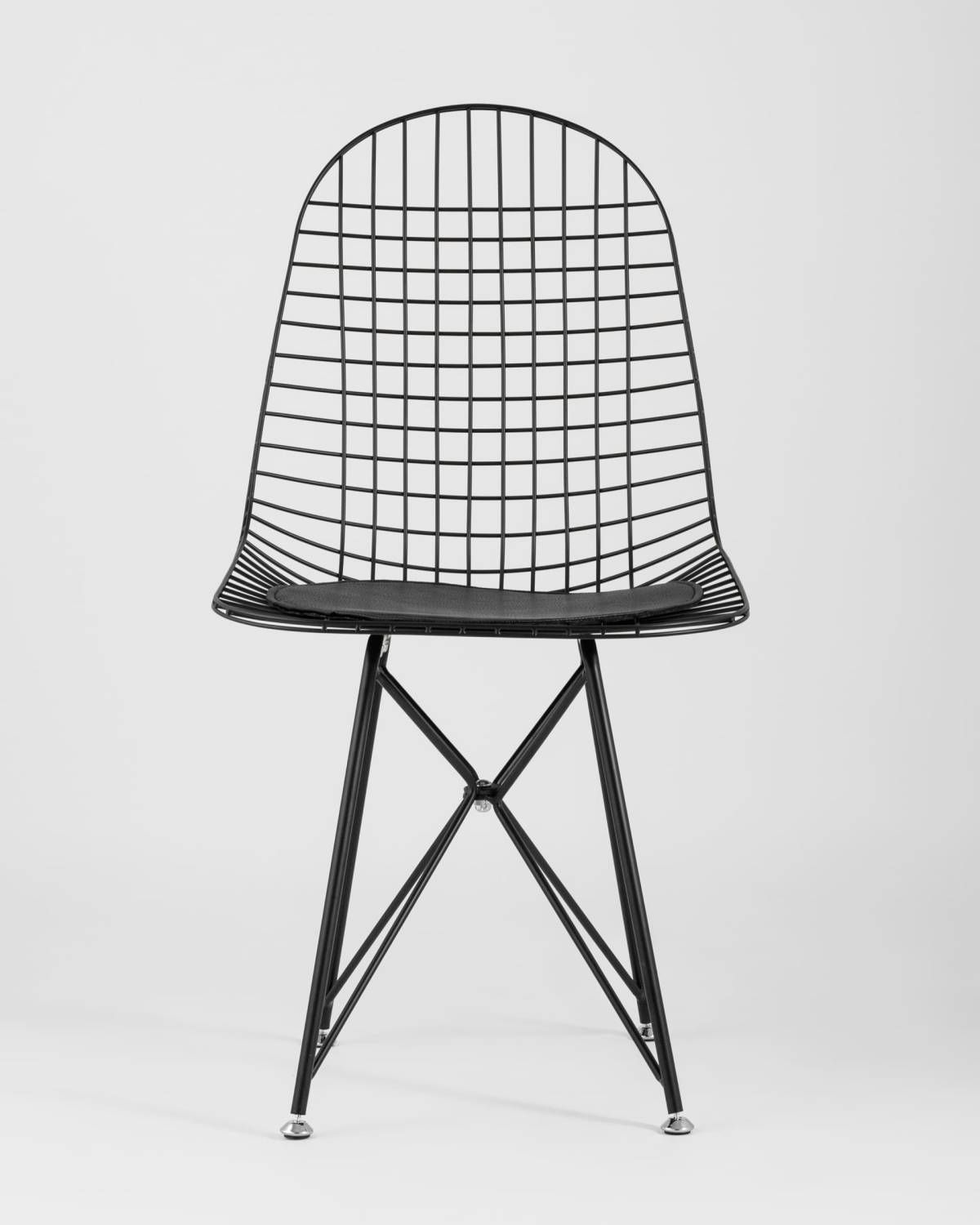 Комплект стульев Stool Group Eiffel AFR-18B-P1 BL/BL X4