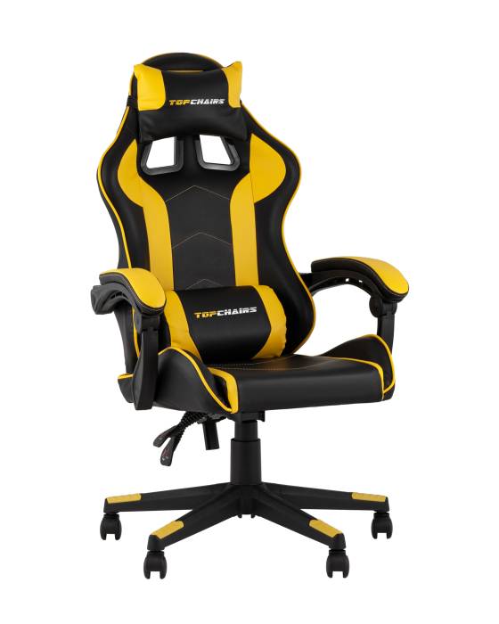 Компьютерное кресло Stool Group GF-8079 black+yellow
