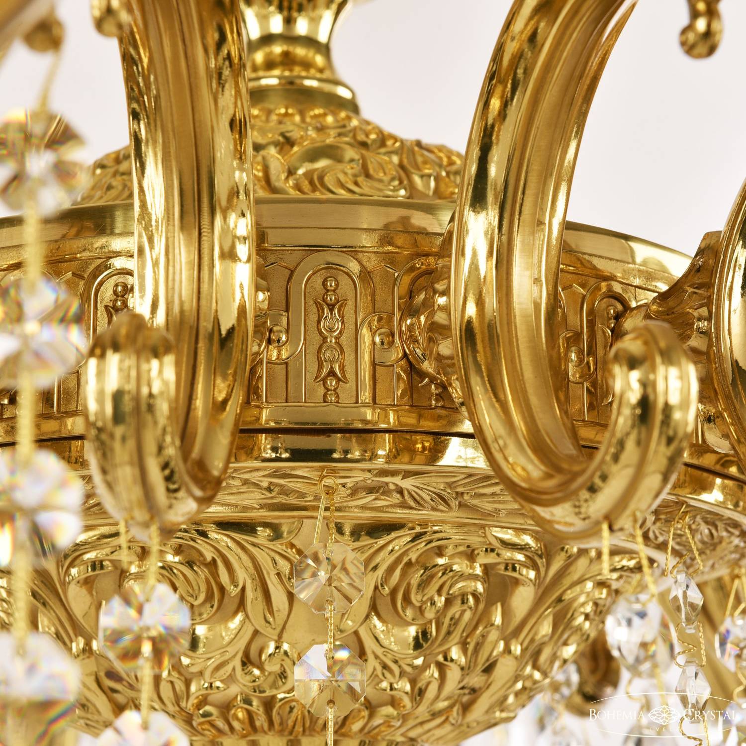 Подвесная хрустальная люстра 7202 Bohemia 72202/16/360 B G