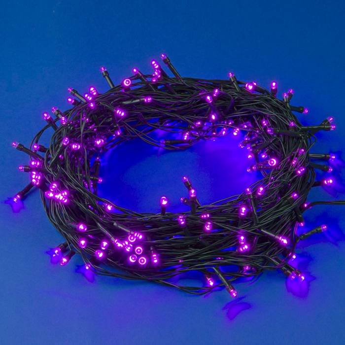 Гирлянда Uniel ULD-S2000-200/DGA PINK IP20