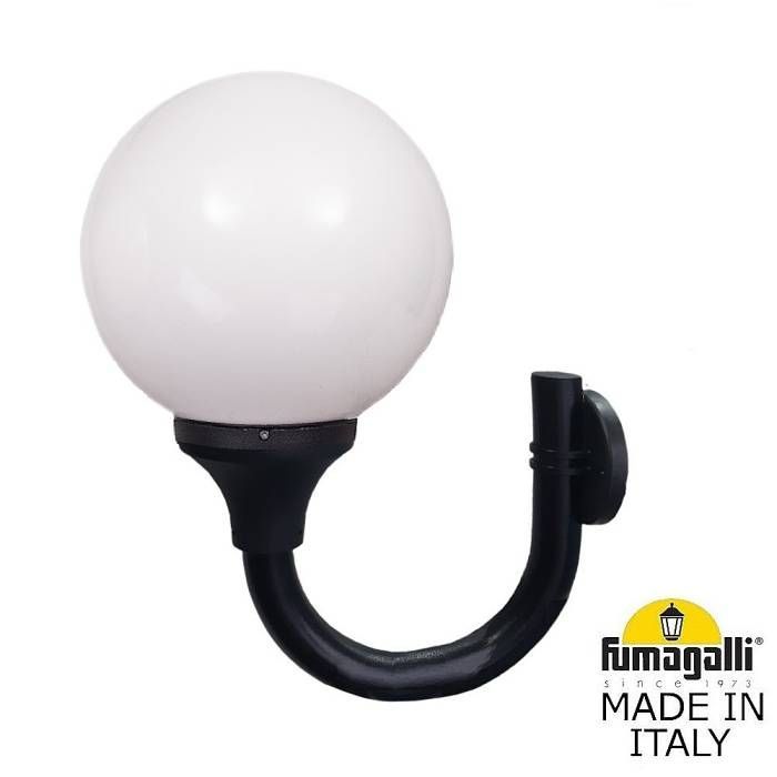 Уличный настенный светильник Fumagalli Globe 400 Modern G41.251.000.AYE27 Уличный настенный светильник Fumagalli Globe 400 Modern G41.251.000.AYE27