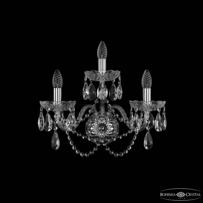 Настенное бра Bohemia 1402 1402B/2+1/195/XL Ni