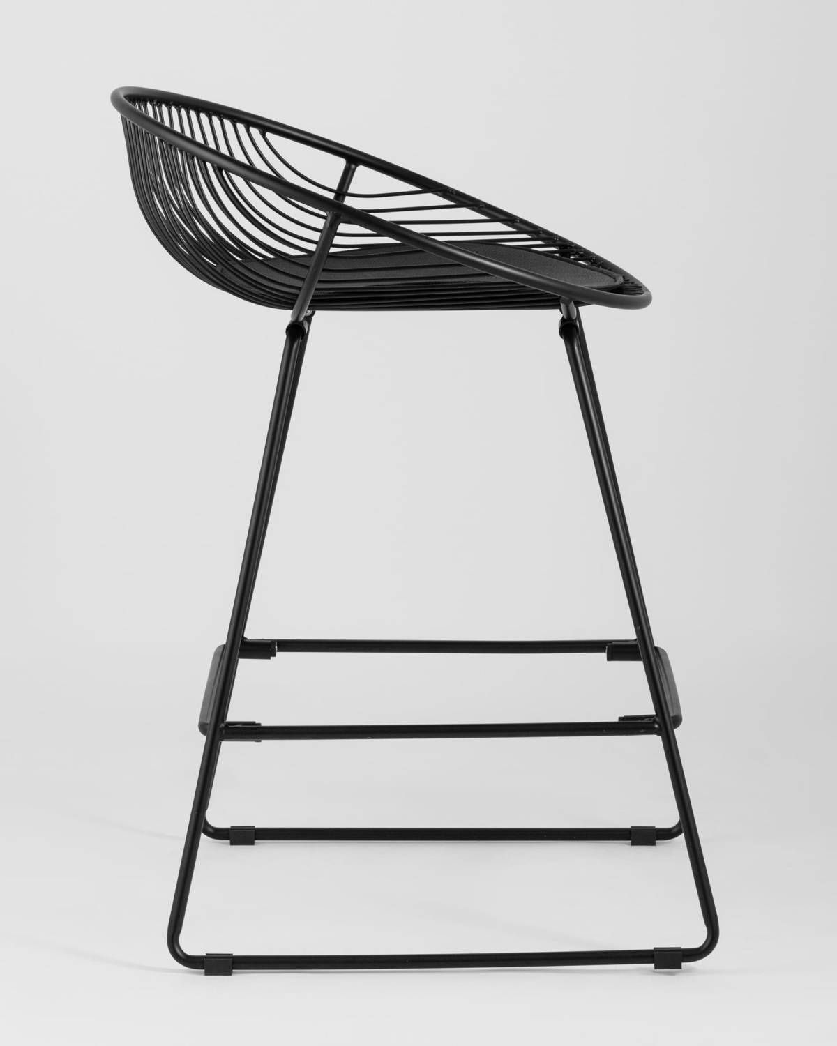 Полубарный стул Stool Group Ufo UFO-24A-P11 BL/BL