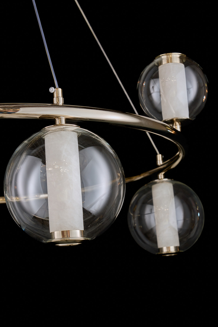 Подвесная люстра LEON Aurore LE7703/6 Chrome