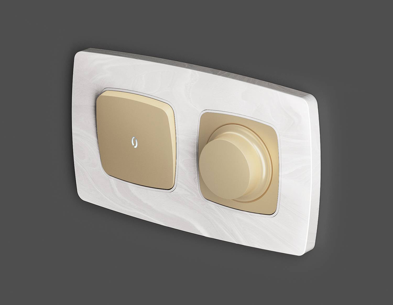 Накладка на механизм Ambrella Volt OMEGA OP6055