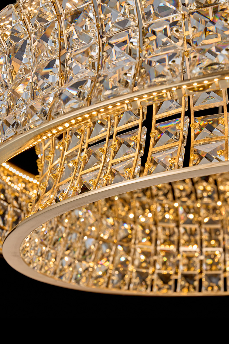 Подвесная люстра LEON Aurelie LE3008/800 GD