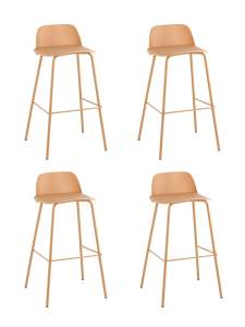 Комплект стульев Stool Group Mist 8063T 75 yellow Y06 X4