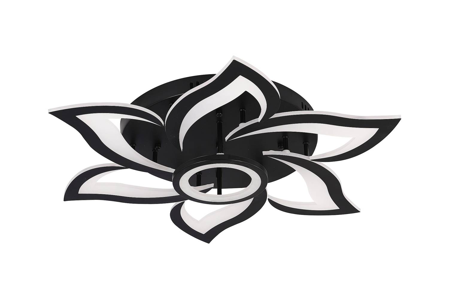 Потолочная люстра Natali Kovaltseva Olimp HIGH-TECH LED LAMPS 82020 BLACK