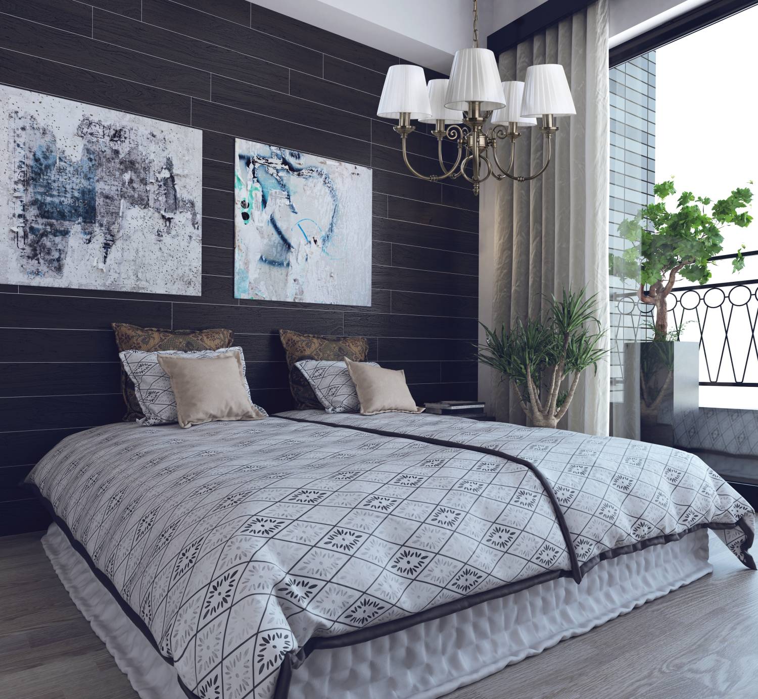 Подвесная люстра Arte Lamp ZANZIBAR A8390LM-5AB