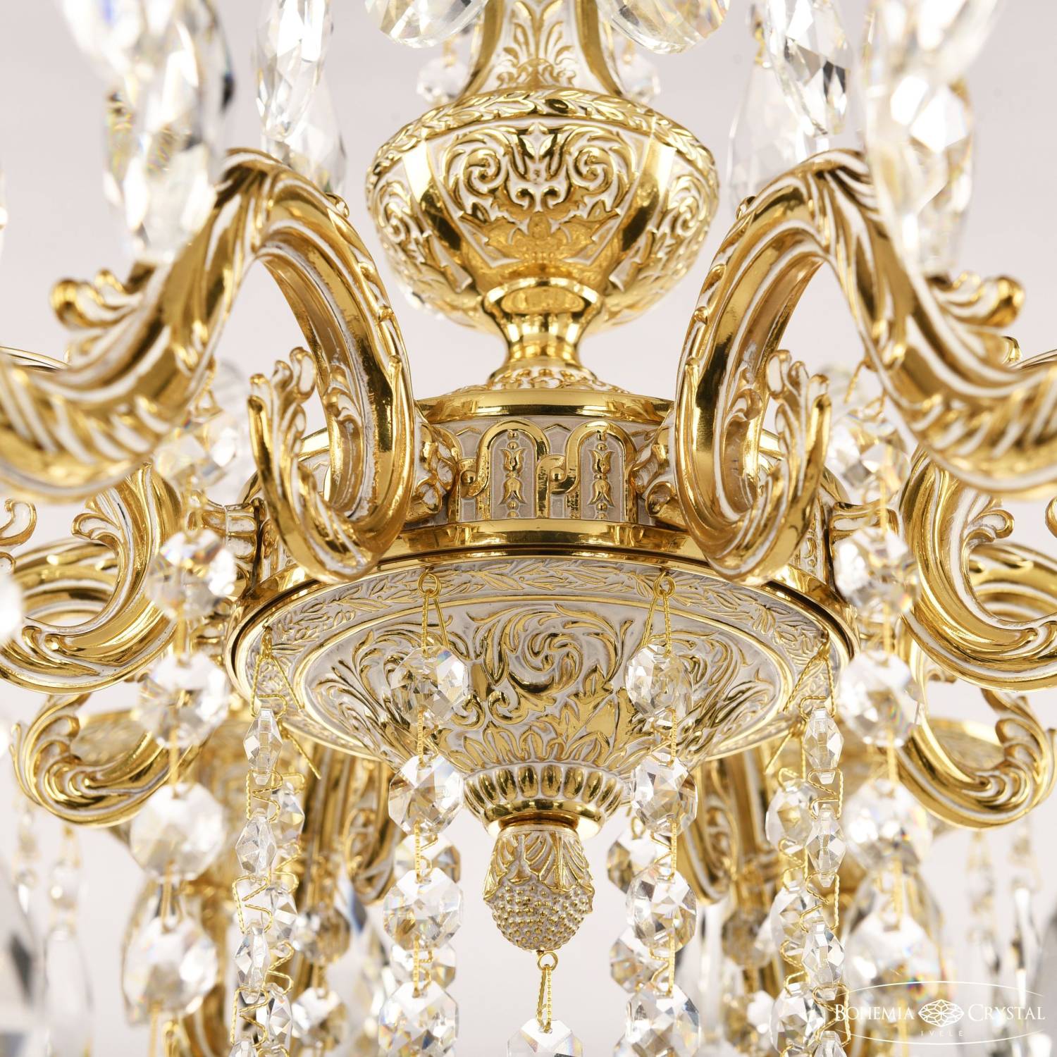 Подвесная хрустальная люстра 7101 Bohemia 71201/8/175 B GW