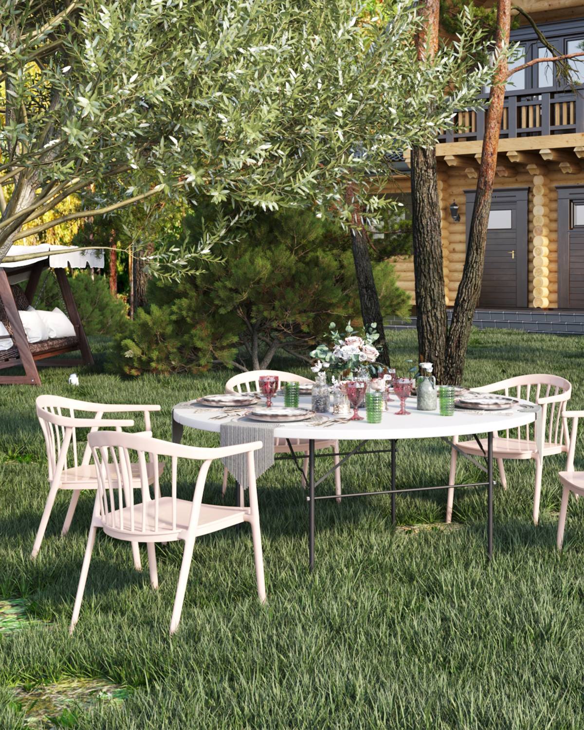 Стул пластиковый Stool Group Campo SL-7100 camel 70175