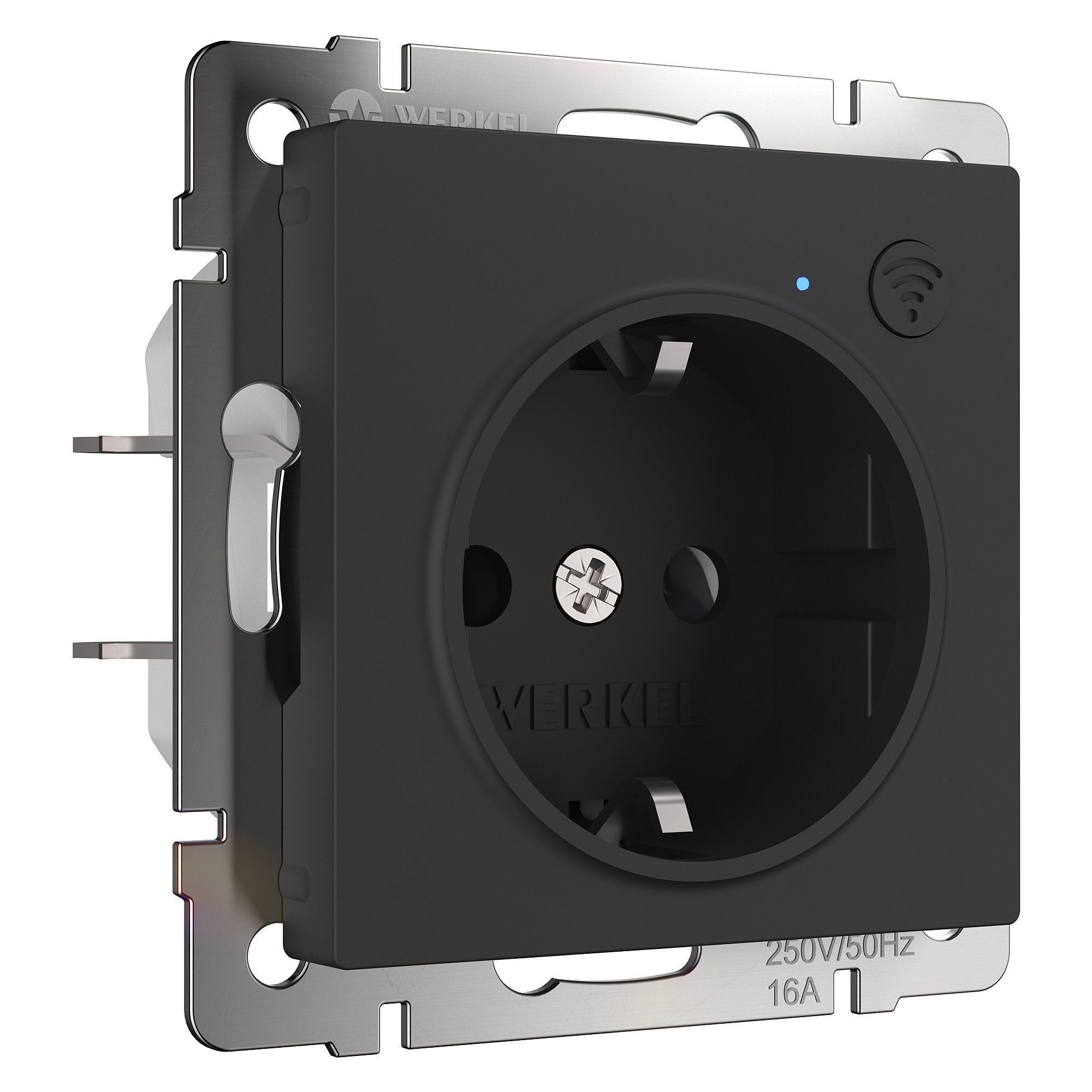 Розетка Werkel W1171608/ Умная розетка (черный матовый) Розетка Werkel W1171608/ Умная розетка (черный матовый)