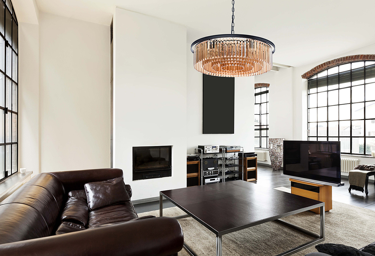 Подвесная хрустальная люстра Гослар MW Light 498015010