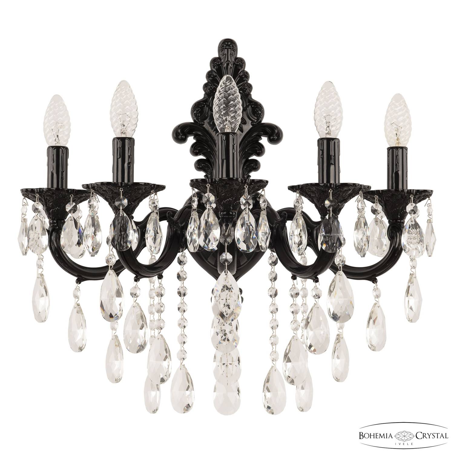 Настенное бра Bohemia Al7801 AL7801B15/5/210 B BG