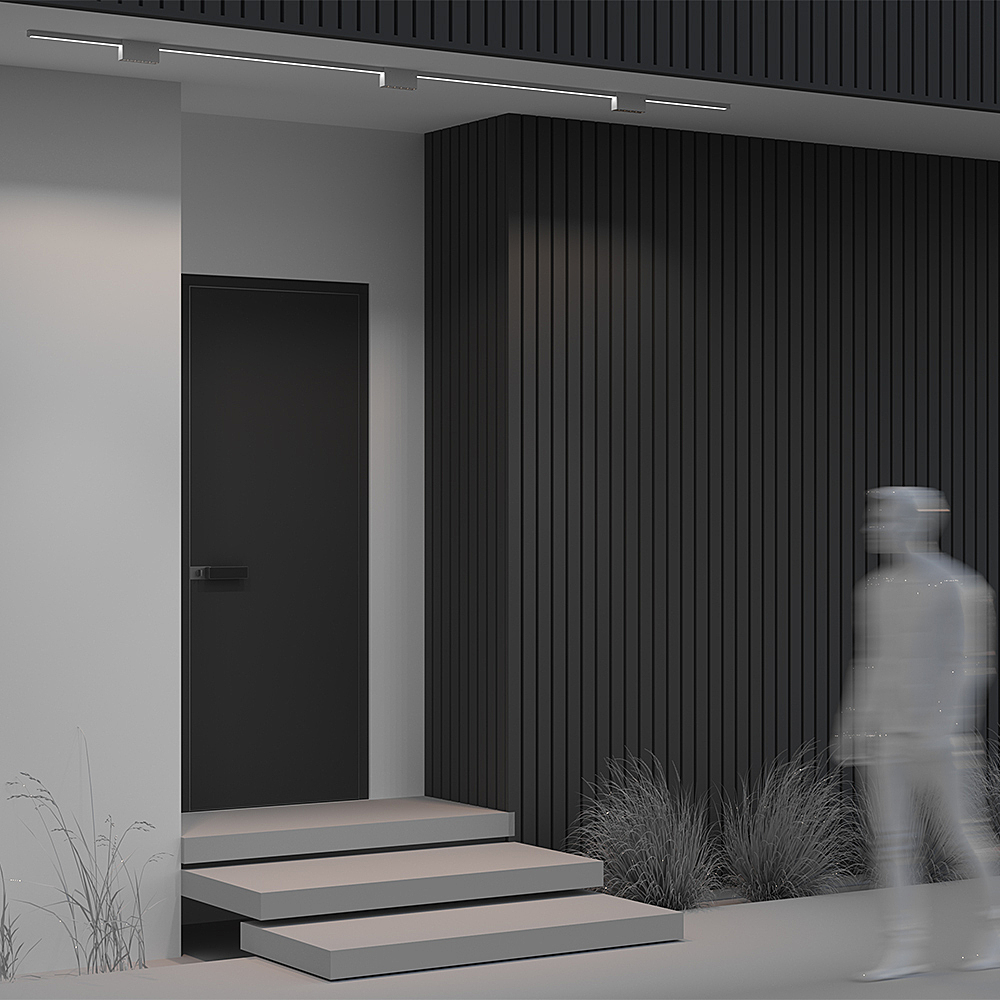 Трековый светильник Maytoni Points O-TR01-2-S-10WW3K Трековый светильник Maytoni Points O-TR01-2-S-10WW3K