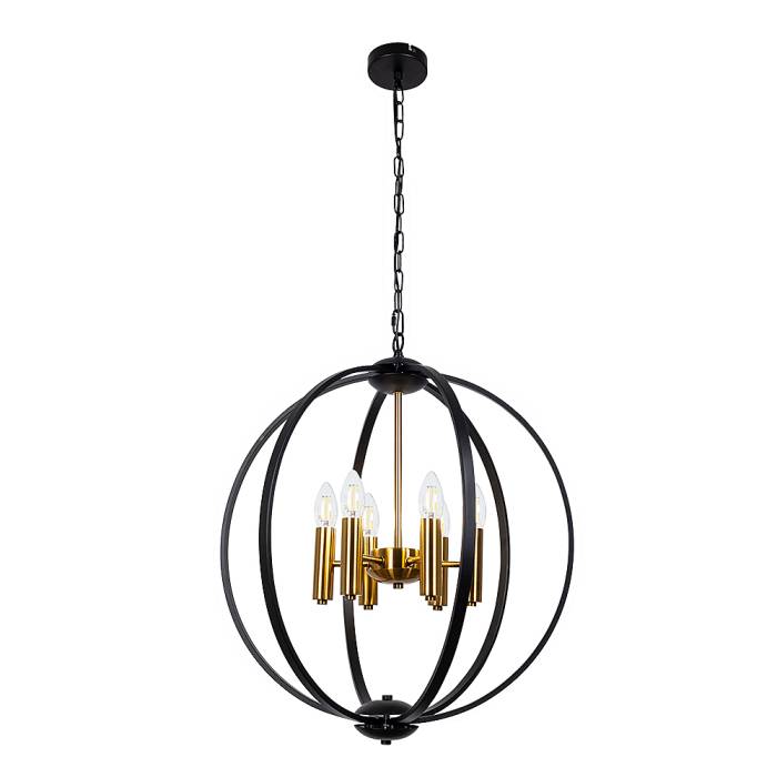 Подвесная люстра Arte Lamp Castula A7013SP-6BK Подвесная люстра Arte Lamp Castula A7013SP-6BK
