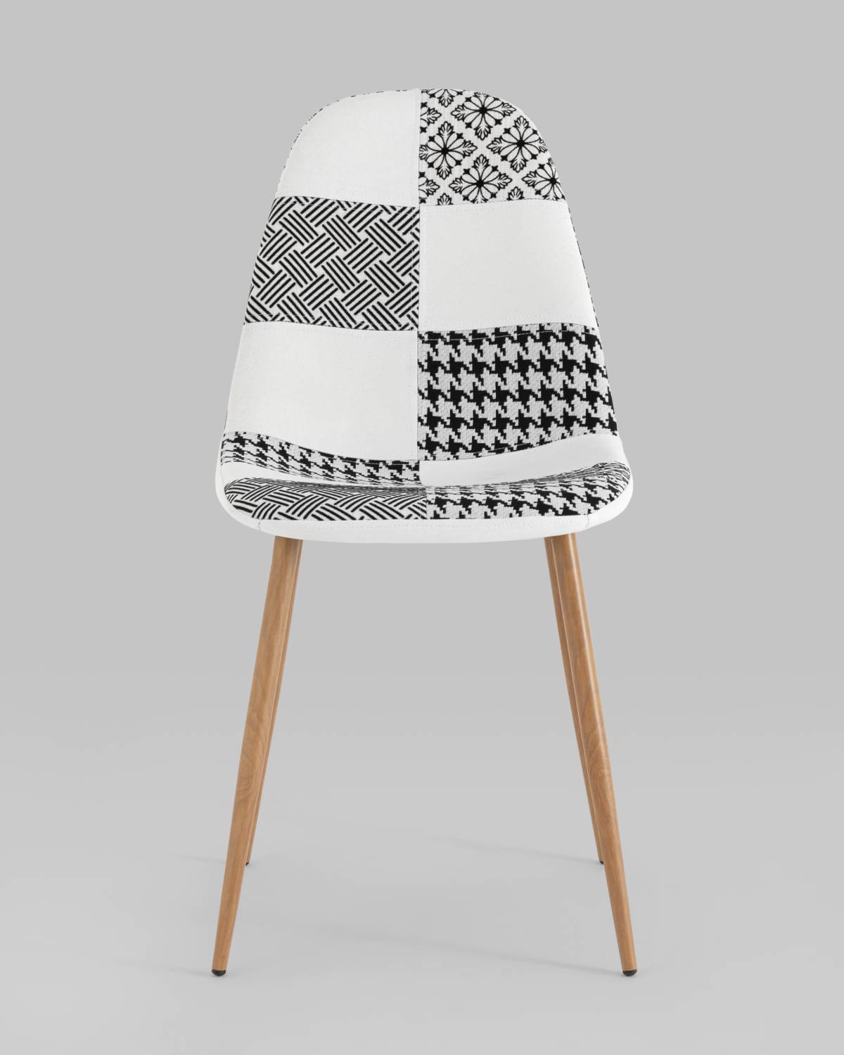 Обеденный стул Stool Group OS-001P-V patchwork bw DUAL
