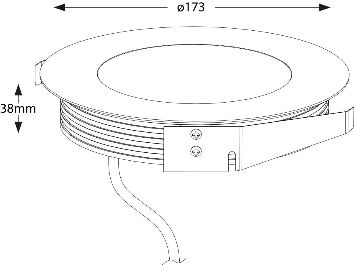 Уличный встраиваемый Deko-Light Flat 100116