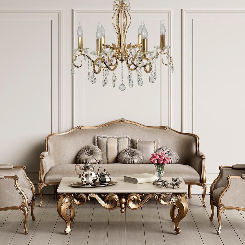 Подвесная люстра Vesuvio E 1.1.6.601 G Arti Lampadari