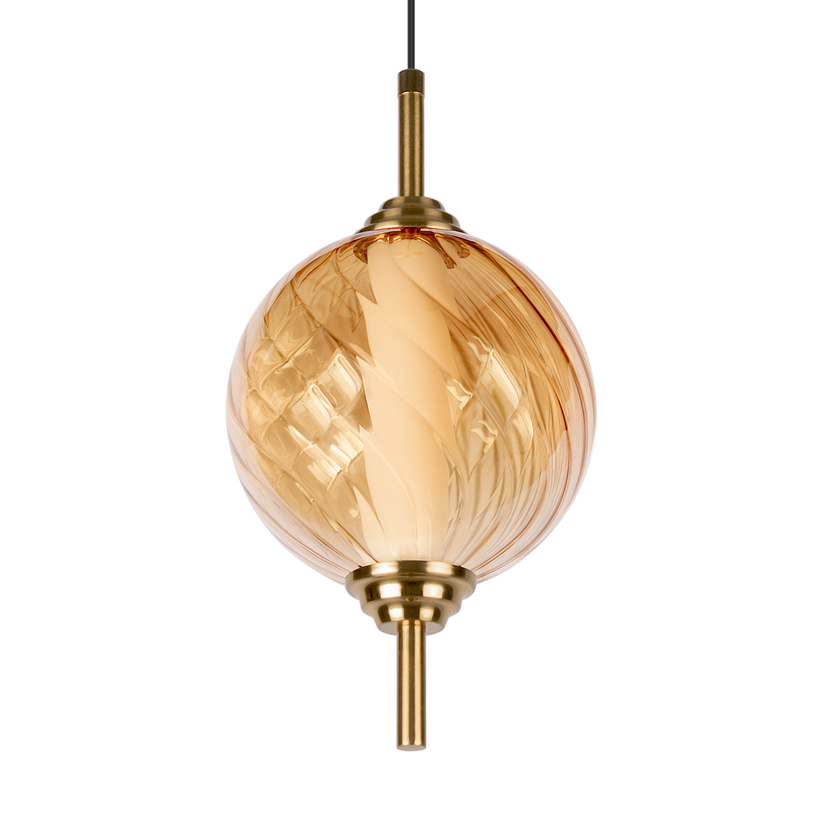 Светильник подвесной Loft It Helix 10421/B Amber