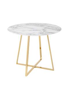 Кухонный стол Stool Group Дакота FDC8004 wh/gld DUAL