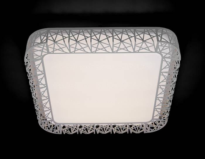 Светильник потолочный Ambrella F124 WH 72W S500