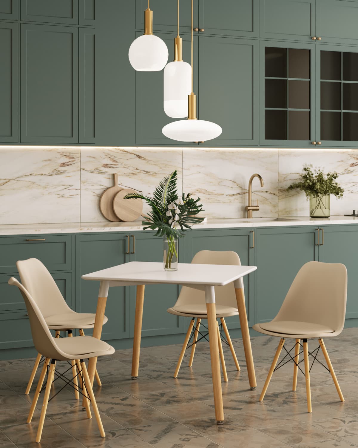 Обеденный стул Stool Group Freames Y-804 beige