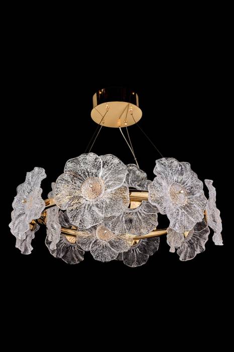 Подвесная люстра LEON Violetta LE3018/600 GD